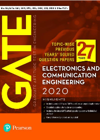 GATE 2020 Electronics and Communication Engineering Previous Years Solved Question Papers by Trishna Knowledge Systems