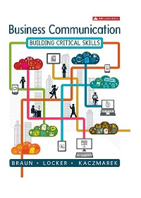 Test Bank for Business Communication Building Critical Skills 6th Edition