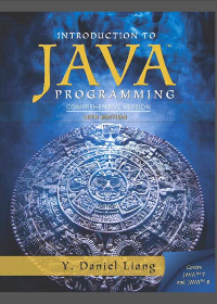 Solution manual for Introduction to Java Programming, Comprehensive Version 10th Edition