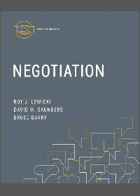 Negotiation 7th Edition by Roy Lewicki
