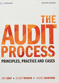 The Audit Process 7th edition by Iain Gray , Stuart Manson , Louise Crawford
