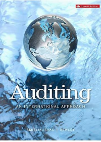  Auditing An International Approach 7th Edition