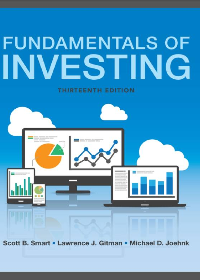 Test Bank for Fundamentals of Investing 13th Edition