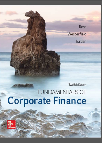 Test Bank for  Fundamentals of Corporate Finance 12th Edition by Stephen Ross