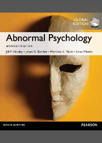 Abnormal Psychology 17th Global Edition by Butcher, James Neal, Hooley, Jill M., Mineka, Susan, Nock, Matthew