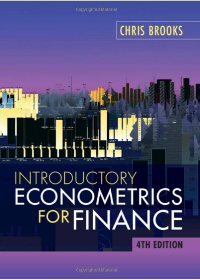 Test Bank For Introductory Econometrics For Finance Th Edition By Chris Brooks Ebook Store