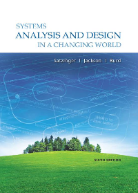  Systems Analysis and Design in a Changing World 6th Edition