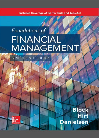  Foundations of Financial Management 17th Edition by Bartley Danielsen
