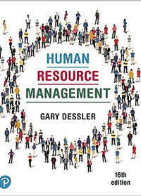 Solutions Manual for  Human Resource Management 16th Edition by Gary Dessler