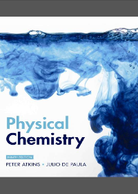  Physical Chemistry 9th Edition by Peter Atkins