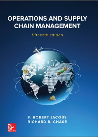  Operations and Supply Chain Management 15th Edition by F. Robert Jacobs