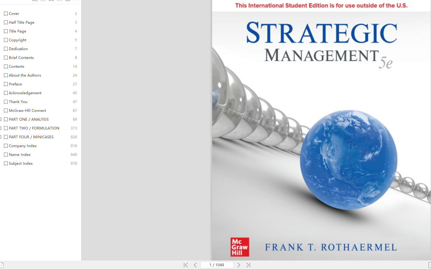 Strategic Management 5th Edition by Frank Rothaermel - Ebook345-Store