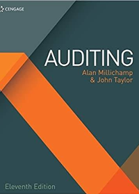 Auditing 11th Edition  by Alan Millichamp , John Taylor