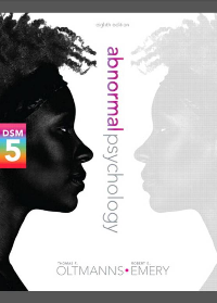 Test Bank for Abnormal Psychology 8th Edition