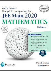 Complete Companion For Jee Main 2020 Mathematics Vol 1 by Dinesh Khattar, Rohan Sinha