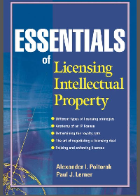  Essentials of Licensing Intellectual Property
