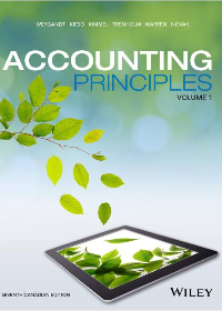 Accounting Principles Volume 1, 7th Canadian Edition by Jerry J. Weygandt , Paul D. Kimmel 