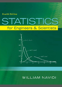  Statistics for Engineers and Scientists 4th Edition