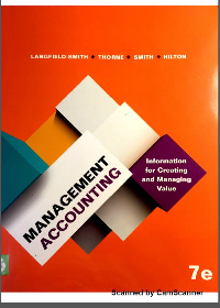 Management Accounting 7th Edition Langfield Smith