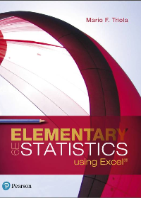 Elementary Statistics Using Excel 6th Edition by Mario F. Triola