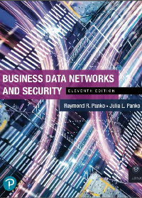 Test Bank for Business Data Networks And Security 11th Edition by Raymond R. Panko, Julia L. Panko