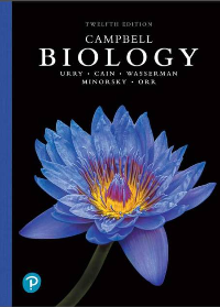 Campbell Biology 12th Edition by Lisa A. Urry, Michael L. Cain, Steven A. Wasserman, Peter V. Minorsky, Rebecca Orr