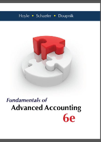 Test Bank for Fundamentals of Advanced Accounting 6th Edition