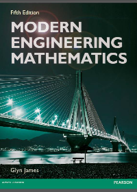 Modern Engineering Mathematics 5th Edition by Glyn James