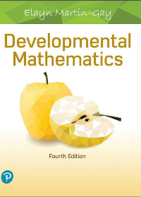 Developmental Mathematics (4th Edition) by Elayn Martin-Gay