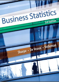  Business Statistics 3rd Edition by  Norean R. Sharpe