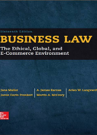  Business Law 16th Edition