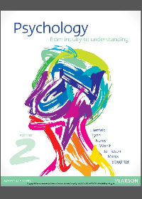 Test Bank for Psychology From Inquiry to Understanding 2nd Australian Edition