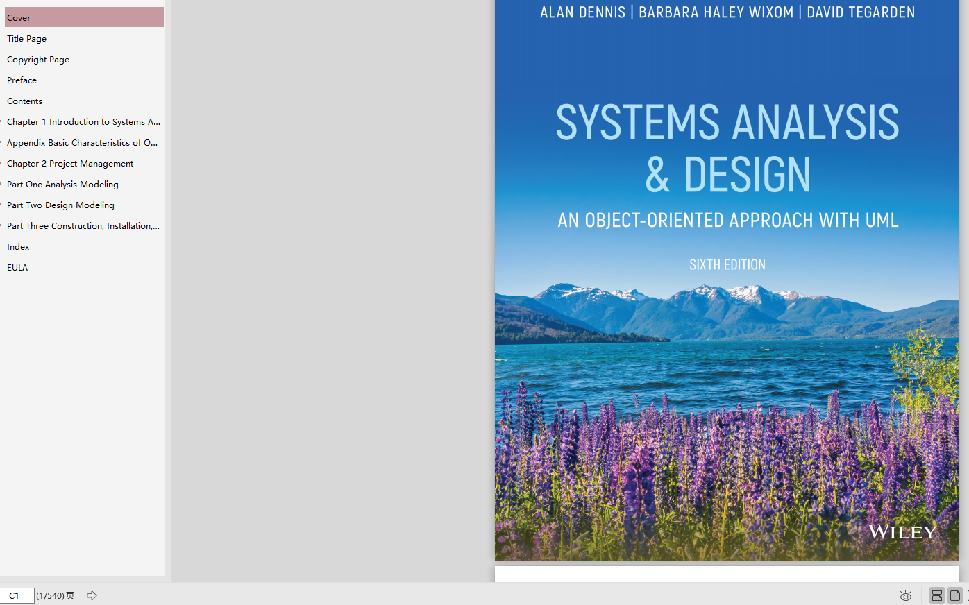 Systems Analysis and Design An Object-Oriented Approach with UML