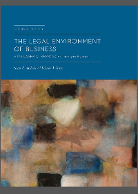  The Legal Environment of Business 2nd Edition