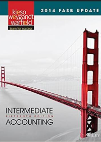 Test Bank for Intermediate Accounting 15th Edition 2014 FASB Update
