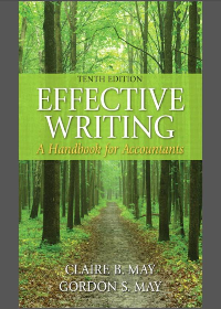  Effective Writing: A Handbook for Accountants 10th Edition