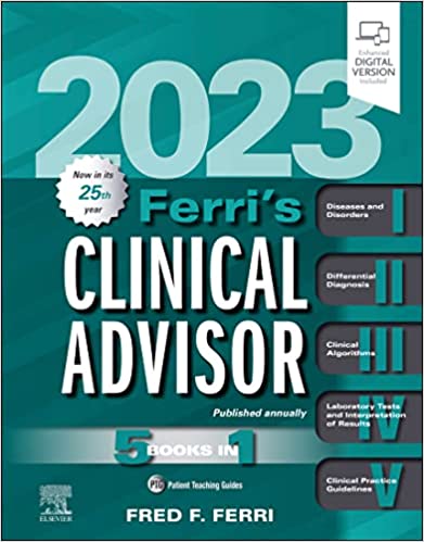 Ferri s Clinical Advisor 2023, E-Book by Fred F. Ferri