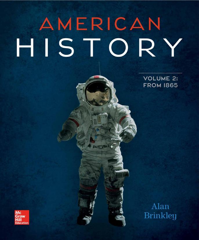 American History: Connecting with the Past Vol 2 15th Edition by Alan Brinkley 