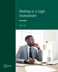 Working in a Legal Environment 3rd Edition by Diana Collis 