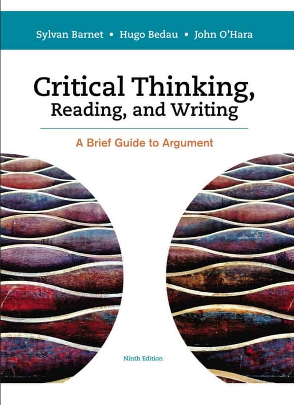 critical thinking reading and writing a brief guide to argument 9th edition pdf