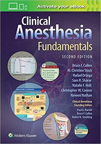 (eBook EPUB)Clinical Anesthesia Fundamentals 2nd Edition by Sam R. Sharar MD , Bruce F. Cullen MD , M. Christine Stock MD , Rafael Ortega MD 