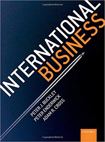 International Business  by Peter J. Buckley , Peter Enderwick , Adam R. Cross 