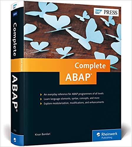 complete abap the comprehensive guide to abap 7 5