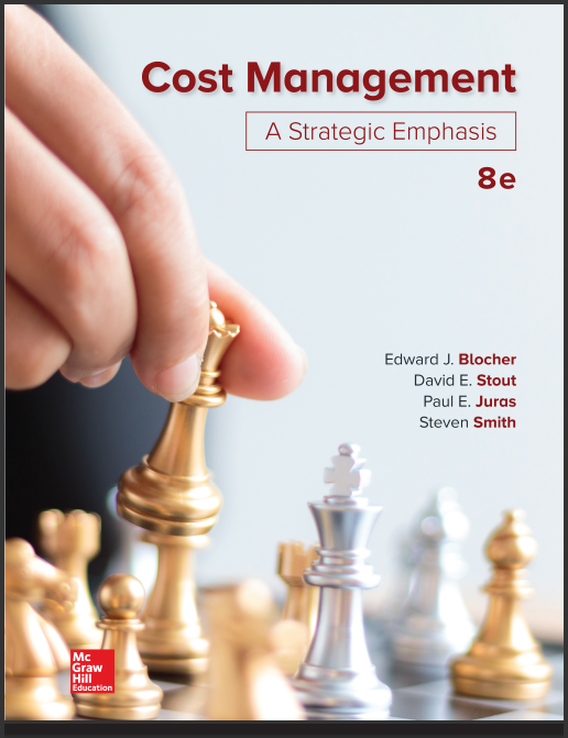 Test Bank for Cost Management A Strategic Emphasis 8th by  Edward Blocher