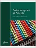 Practice Management for Paralegals by Michelle Roy McSpurren, , Rebecca Bromwich 