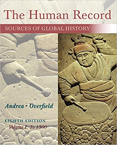 The Human Record: Sources of Global History, Volume I: To 1500 – 8th Edition 