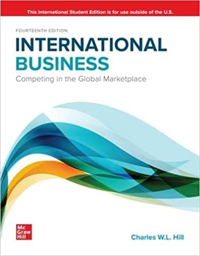 ISE Ebook International Business Competing in the Global Marketplace 14th Edition  by Charles W. L. Hill PhD 