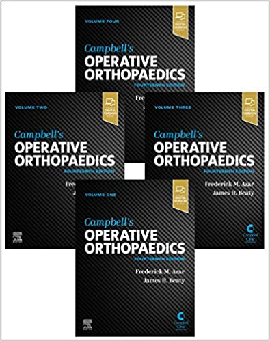 Campbell's Operative Orthopaedics, 4-Volume Set 14th Edition by Frederick M Azar MD , S. Terry Canale MD , James H. Beaty MD 
