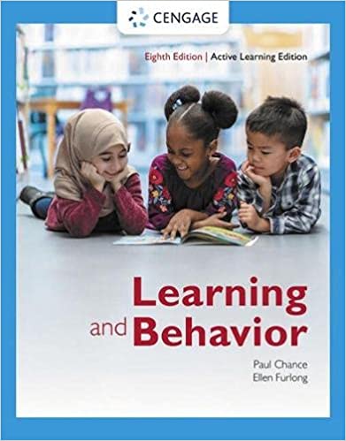 Learning and Behavior 8th Edition  by Paul Chance, Ellen Furlong 