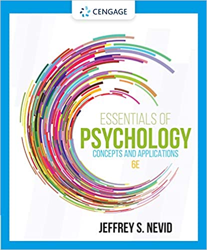 Essentials of Psychology: Concepts and Applications 6th edition by Jeffrey S. Nevid